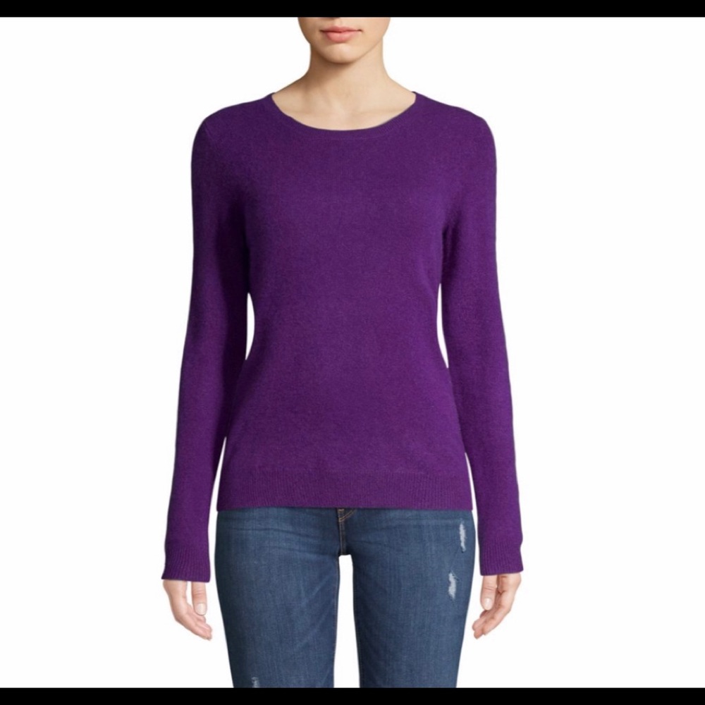 🆕 NWT Purple cashmere sweater 💜💜